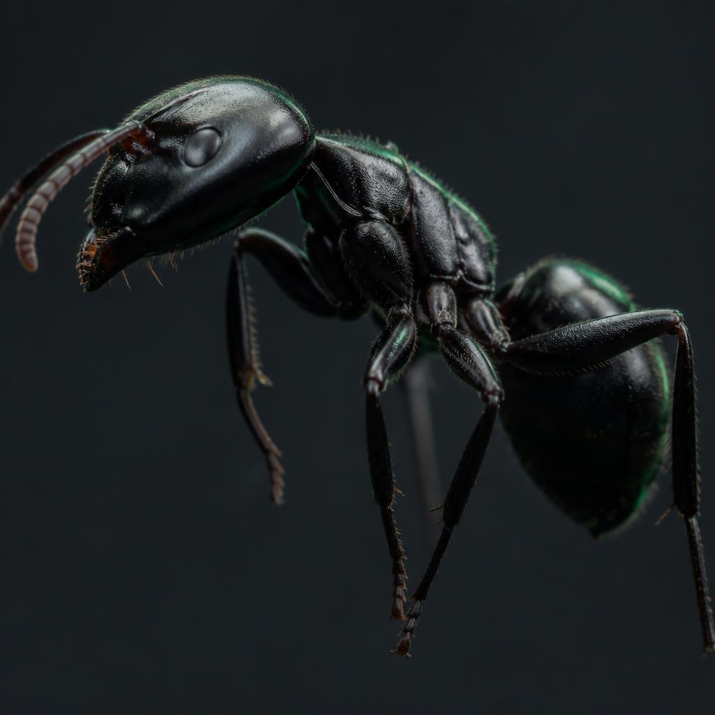 Ants close-up photograph