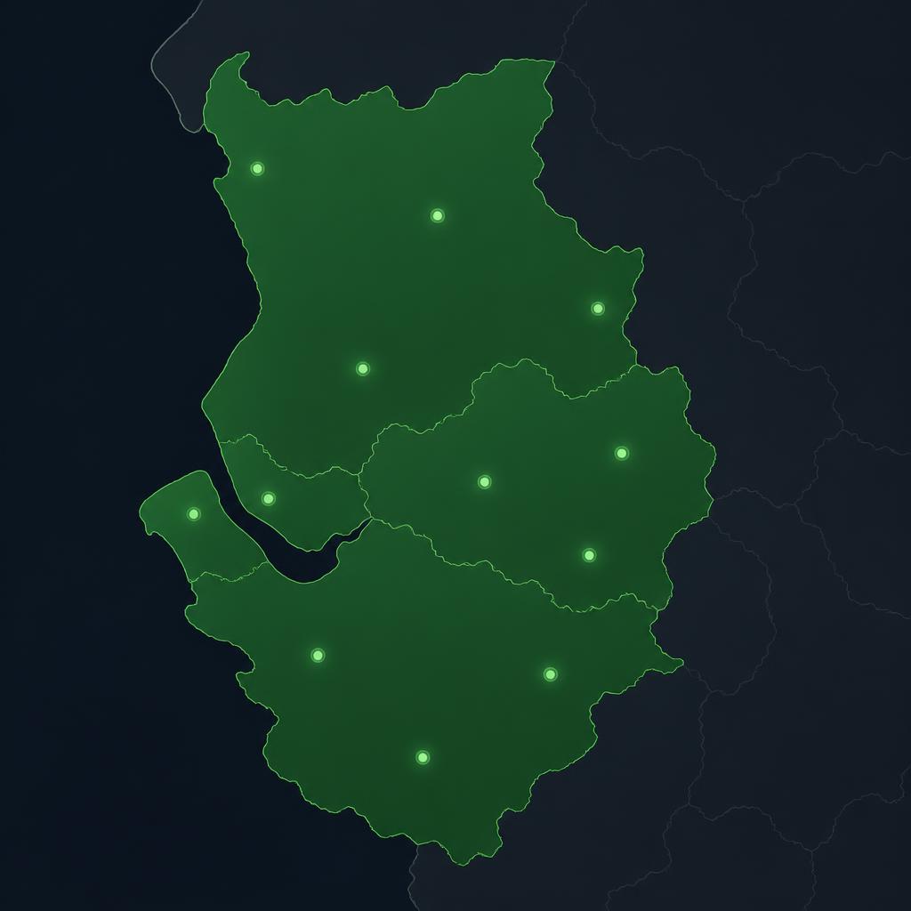 Map of Howl Pest Control coverage across North West England — Merseyside, Cheshire, Greater Manchester and Lancashire