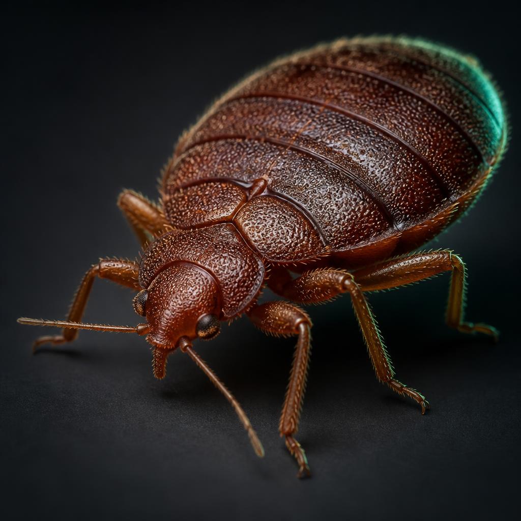 Bed Bugs close-up photograph