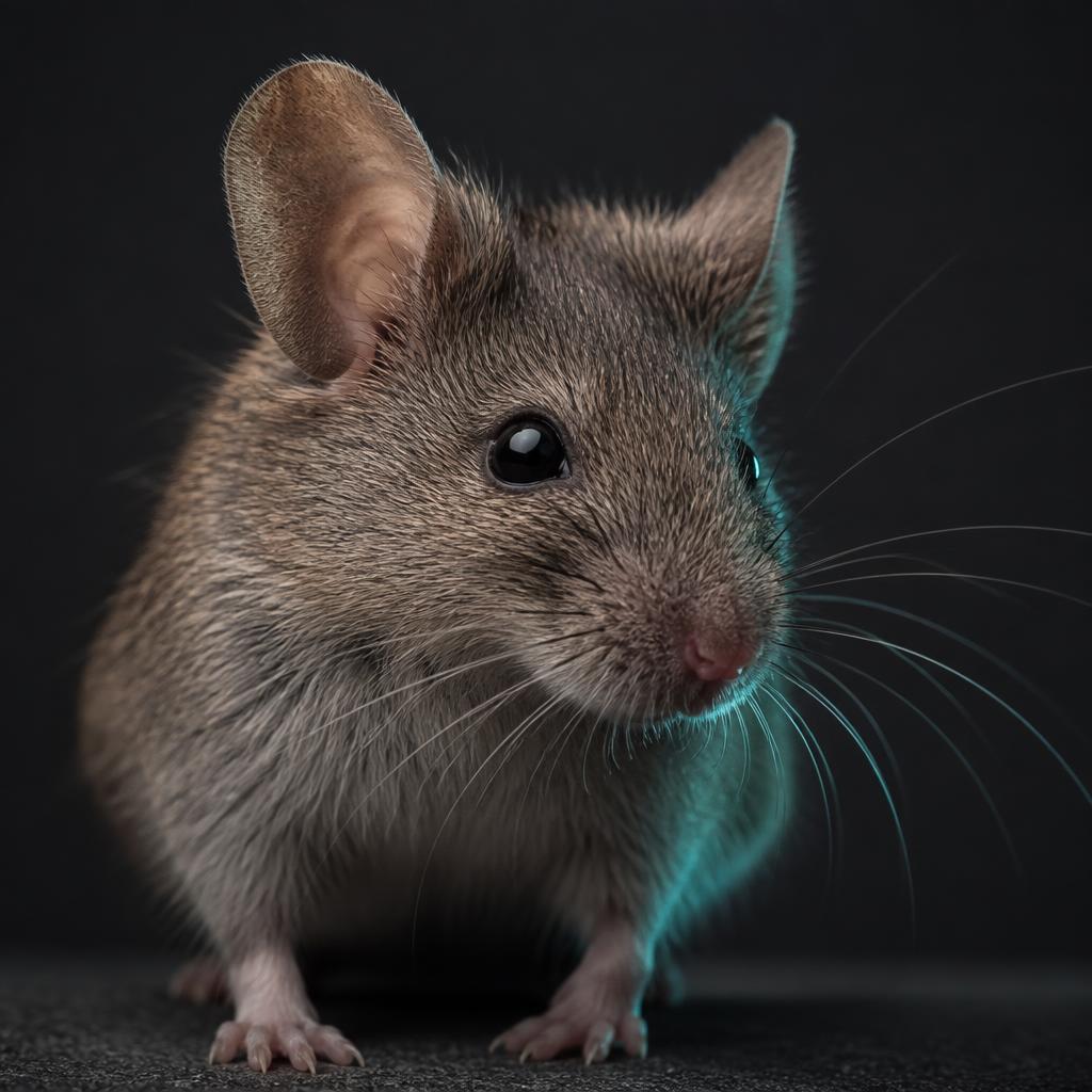 Mice close-up photograph