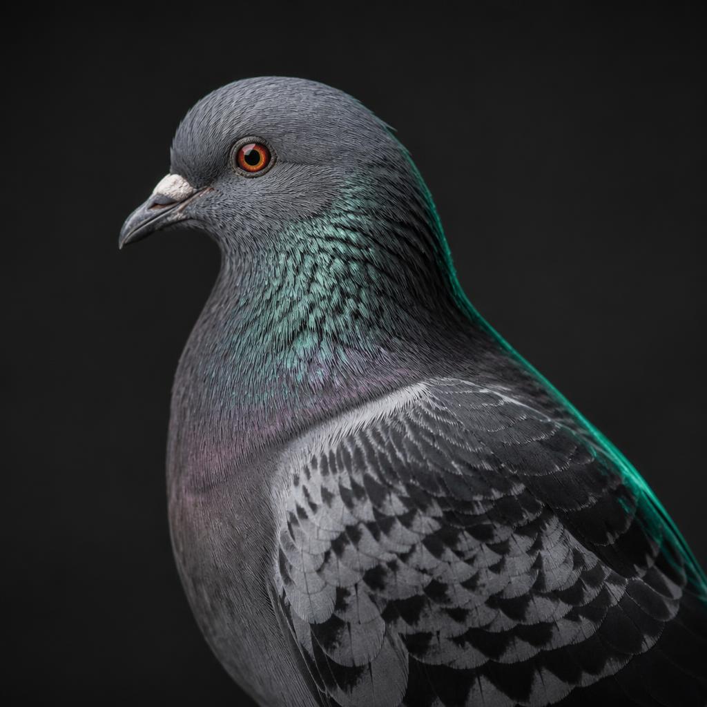 Pigeons & Birds close-up photograph